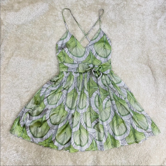 Pristine Mara Hoffman Mini Dress, Stretch Silk and Rayon, Size XS - Picture 2 of 12